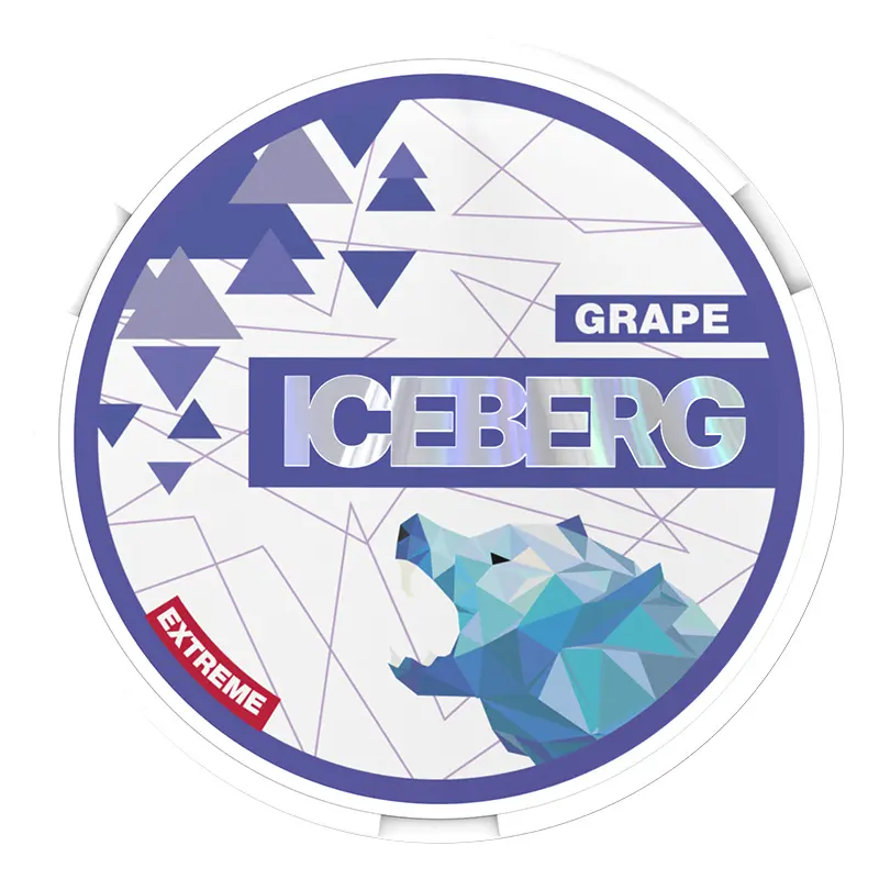 Grape Extreme Nicotine Pouches by Ice Berg 50mg/g